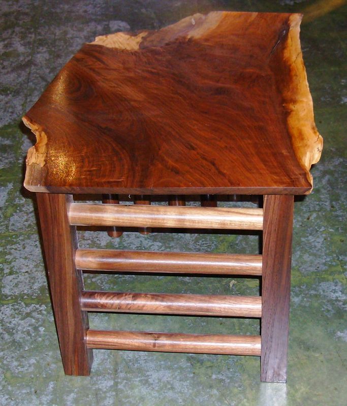 Walnut Wood burl side table, Great Large Burl All The Finest In Wood